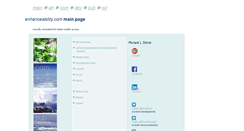 Desktop Screenshot of enhanceability.com